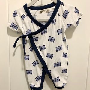 Monica + Andy cassette tape romper